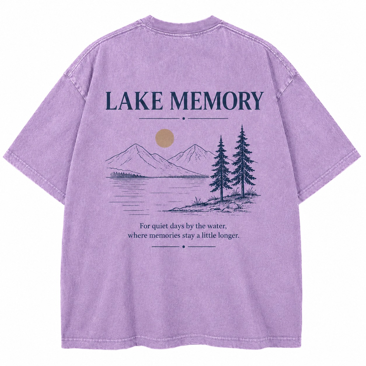 Lake Memory Quiet Water Weekend Tee