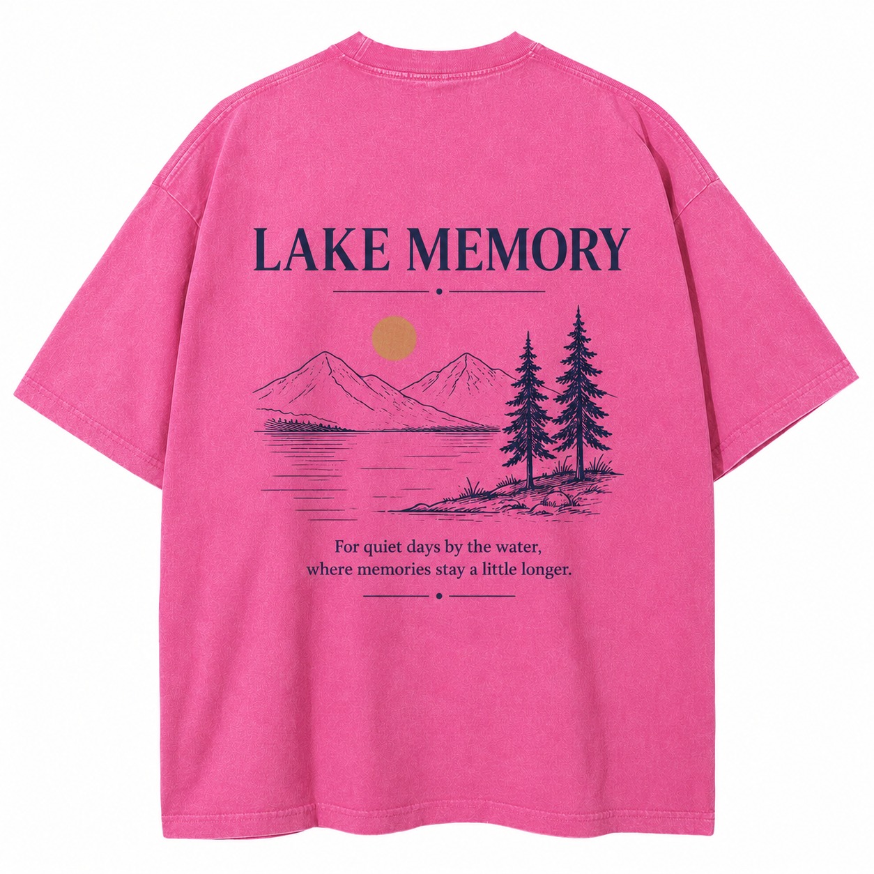 Lake Memory Quiet Water Weekend Tee