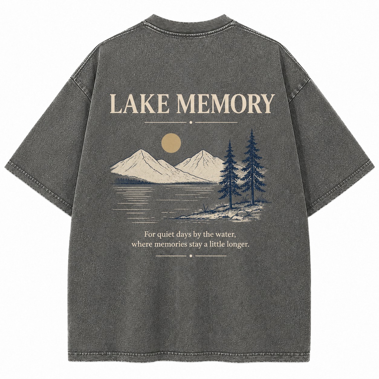 Lake Memory Quiet Water Weekend Tee