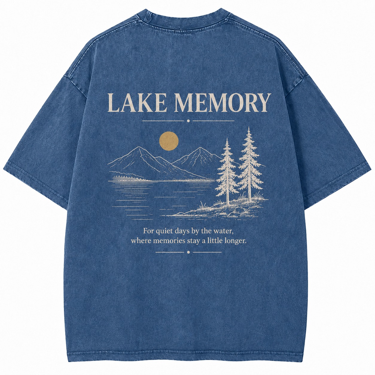 Lake Memory Quiet Water Weekend Tee
