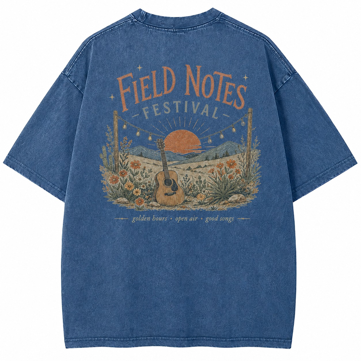 Field Notes Festival Graphic Washed Tee