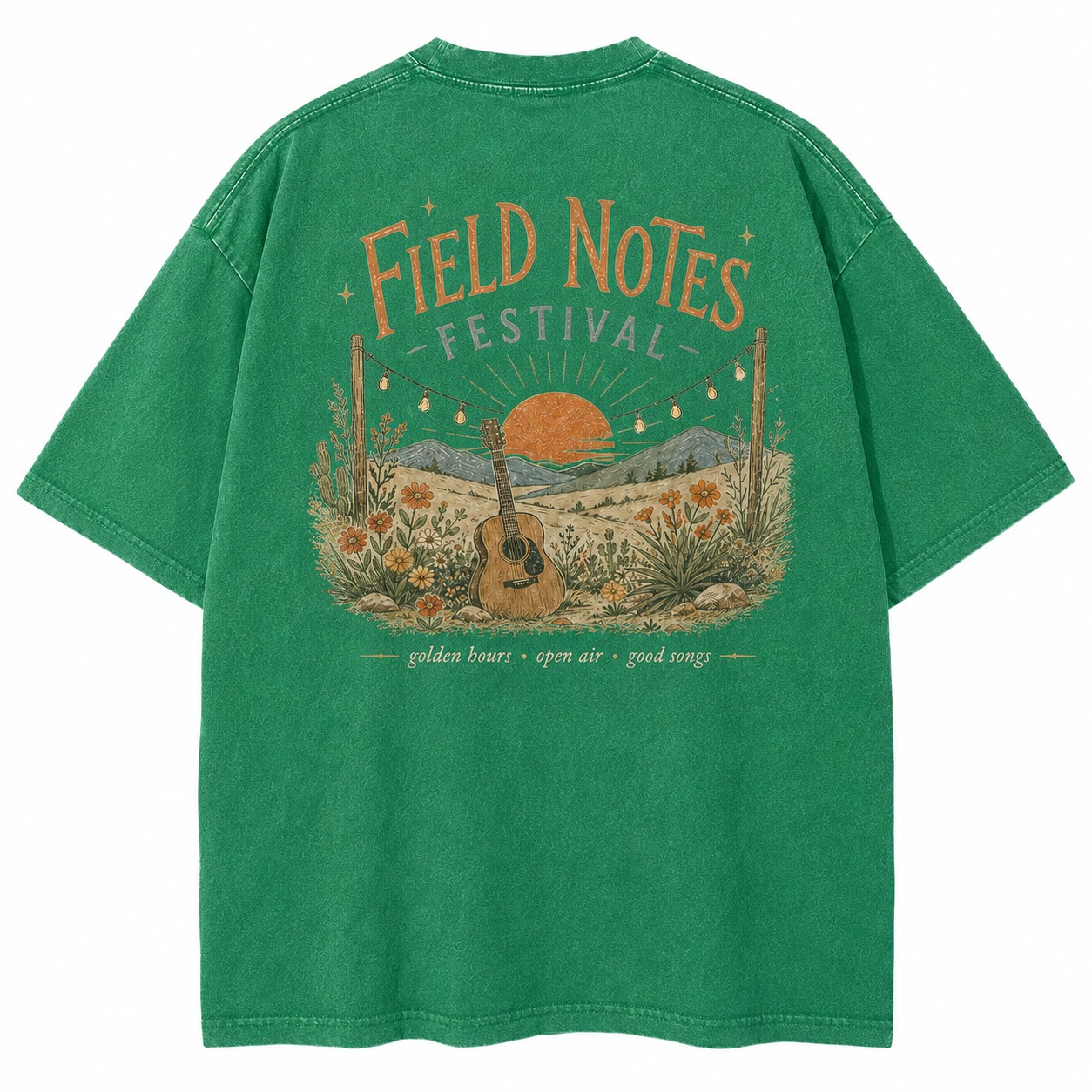 Field Notes Festival Graphic Washed Tee