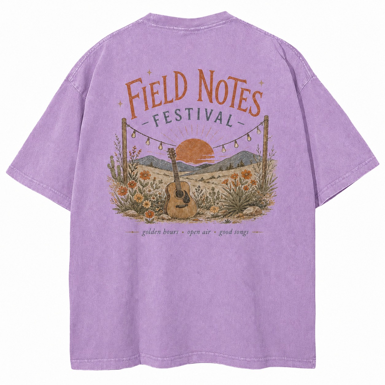 Field Notes Festival Graphic Washed Tee