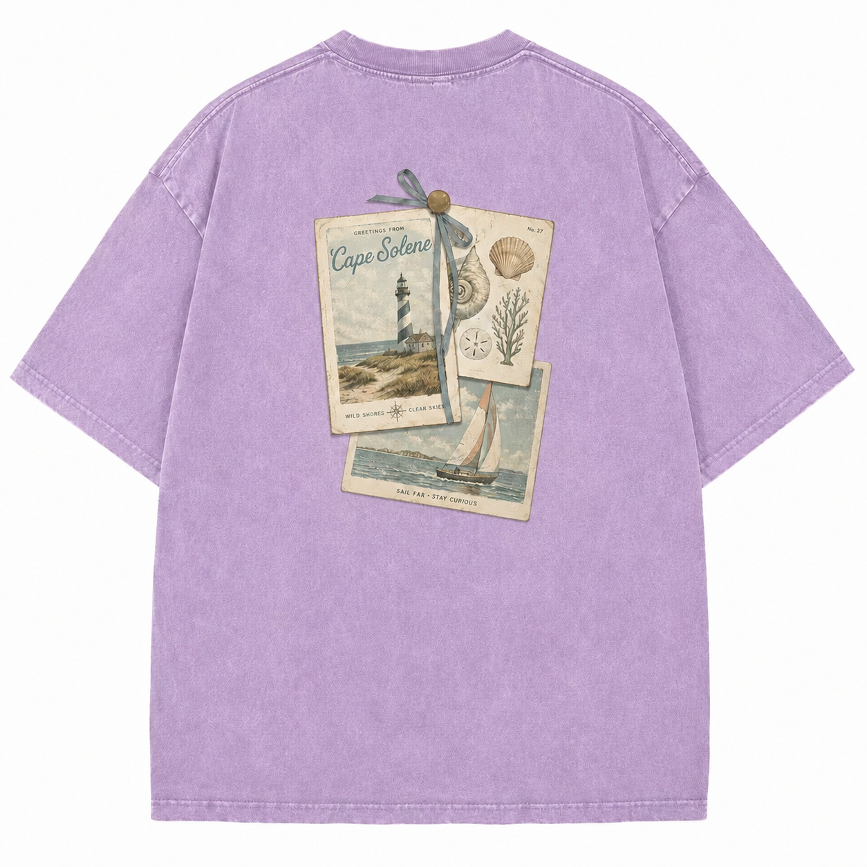 Cape Solene Postcard Tee