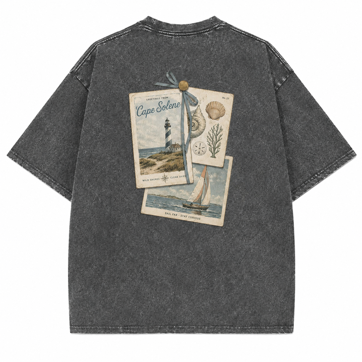 Cape Solene Postcard Tee