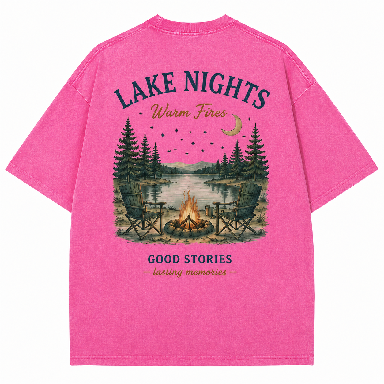 Lake Nights Campfire Tee