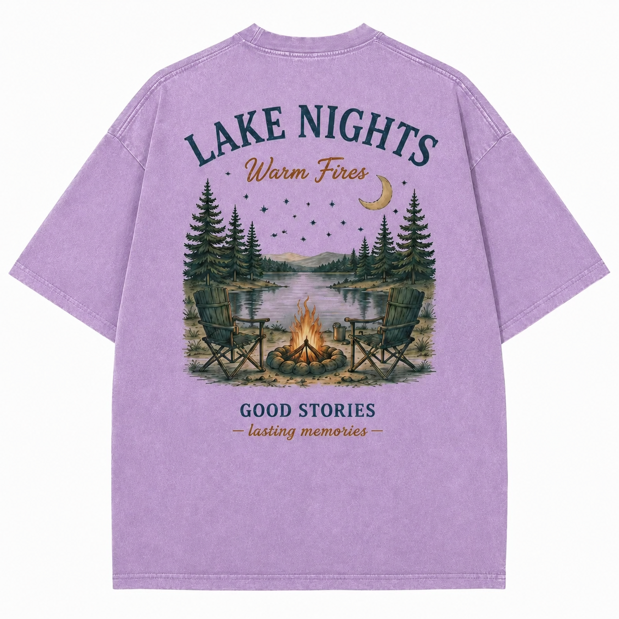 Lake Nights Campfire Tee