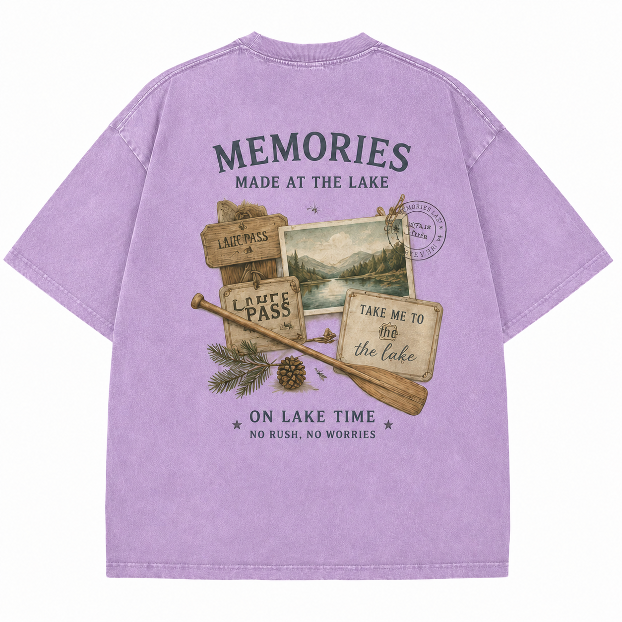 Lake Time Memories Tee