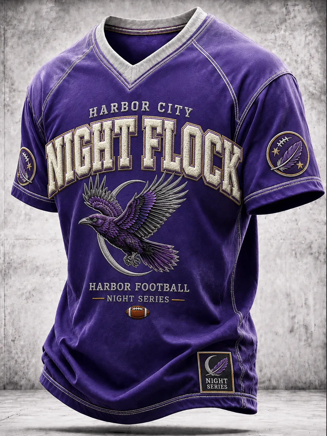 Men's Casual Football Team Activewear Top