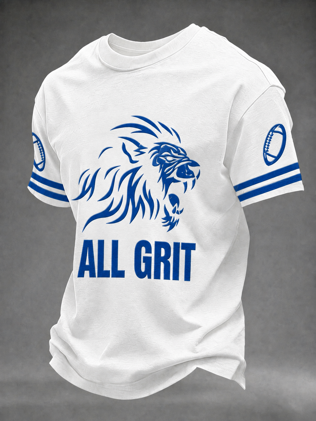 Men's Football Printed Short-Sleeve T-Shirt
