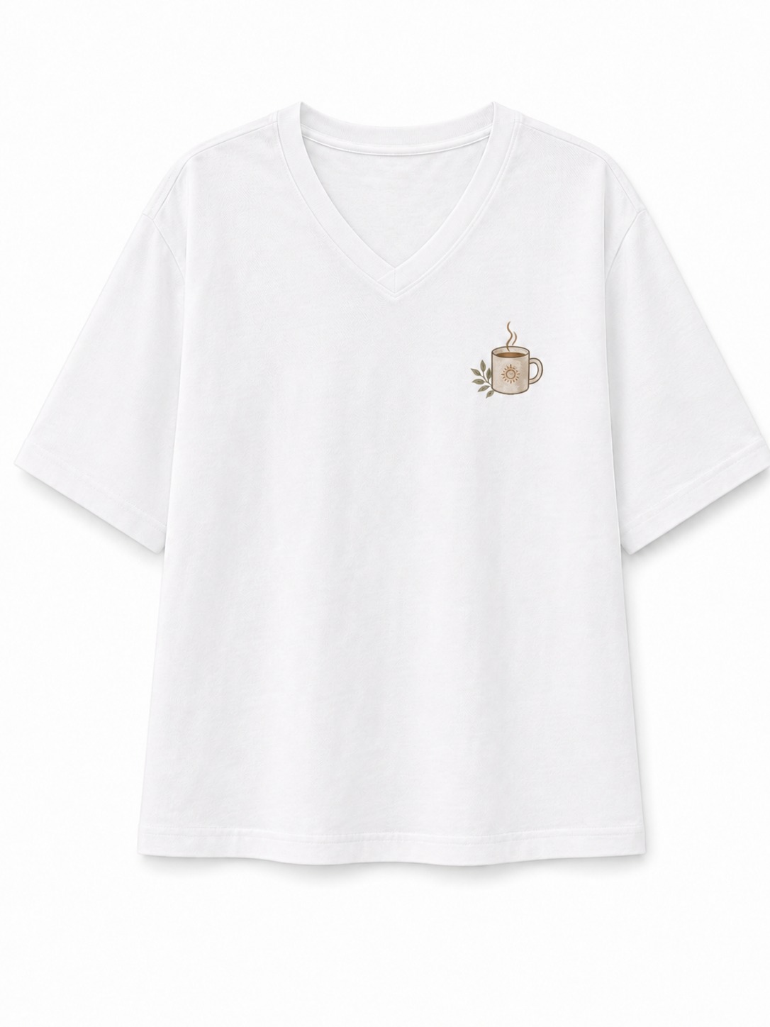 Weekend Walks Club V-Neck Tee