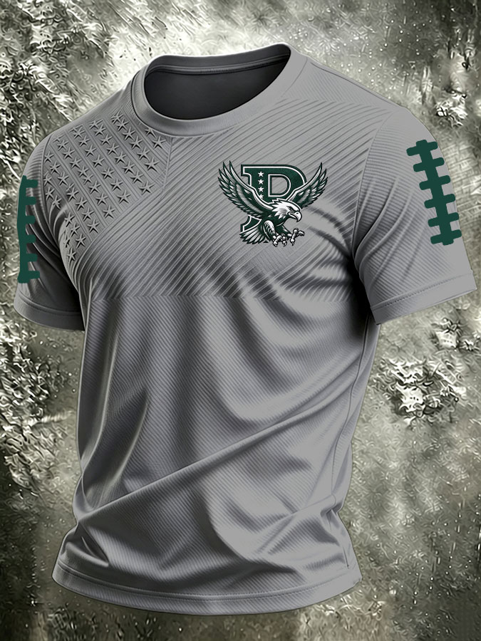 Men's Football Printed Short-Sleeve T-Shirt