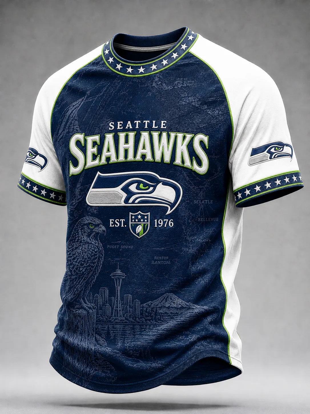 Men's Casual Waffle Knit Sporty Shirt