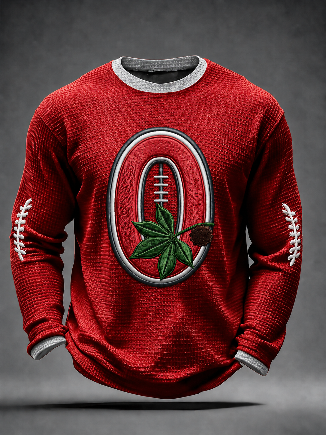 Men's American football long sleeved T-shirt