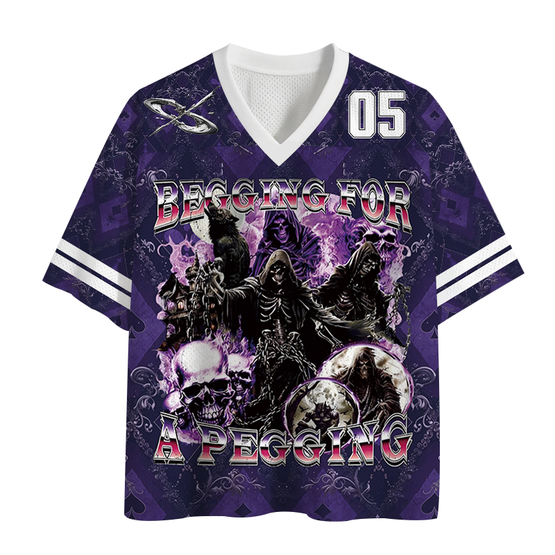Begging for a Pegging Meme Mesh Jersey