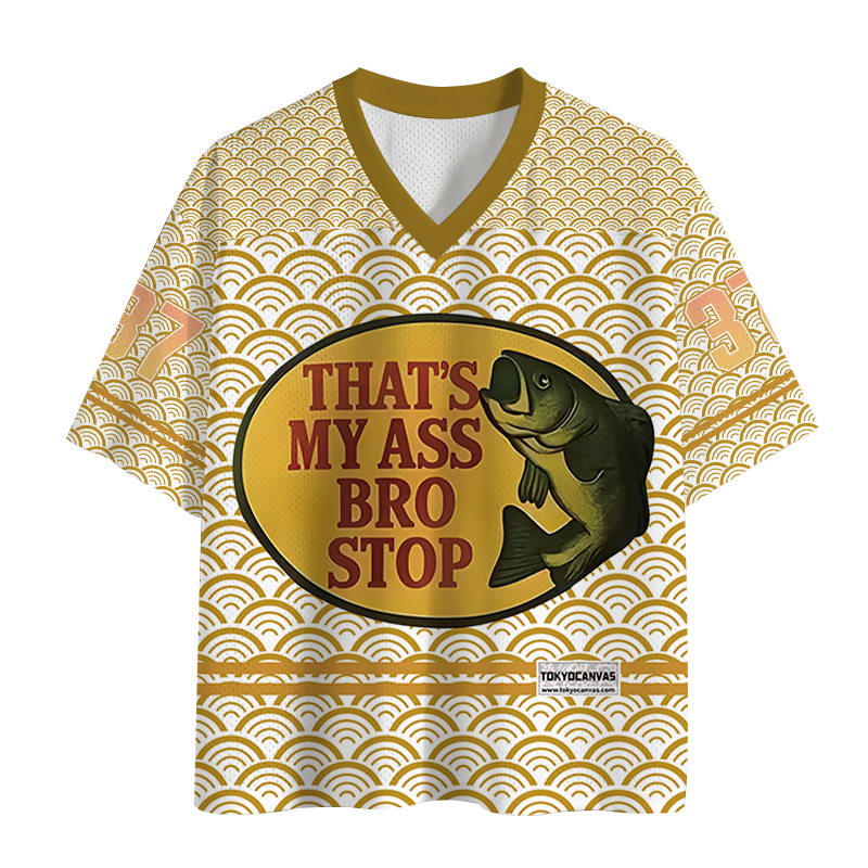 Bro Stop Meme Mesh Jersey