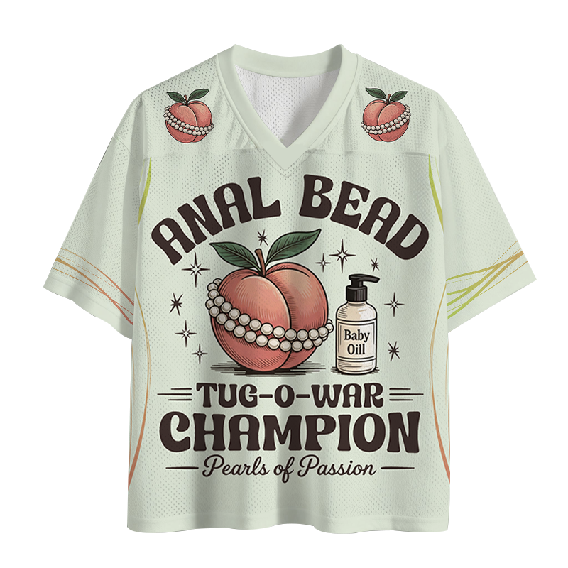 Anal Bead Tug-of-War Champion Mesh Jersey