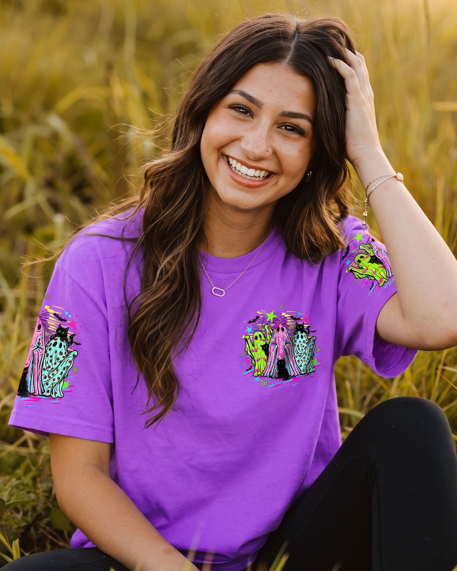 SQUAD GHOULS BOO HALLOWEEN ALL OVER PRINT 