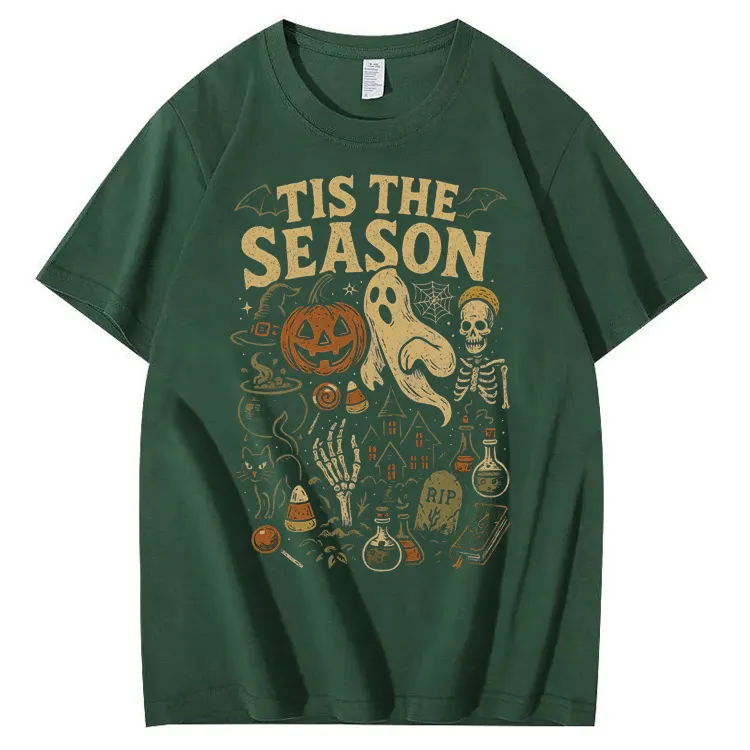 Tis The Season  Pattern100% Cotton T-Shirt
