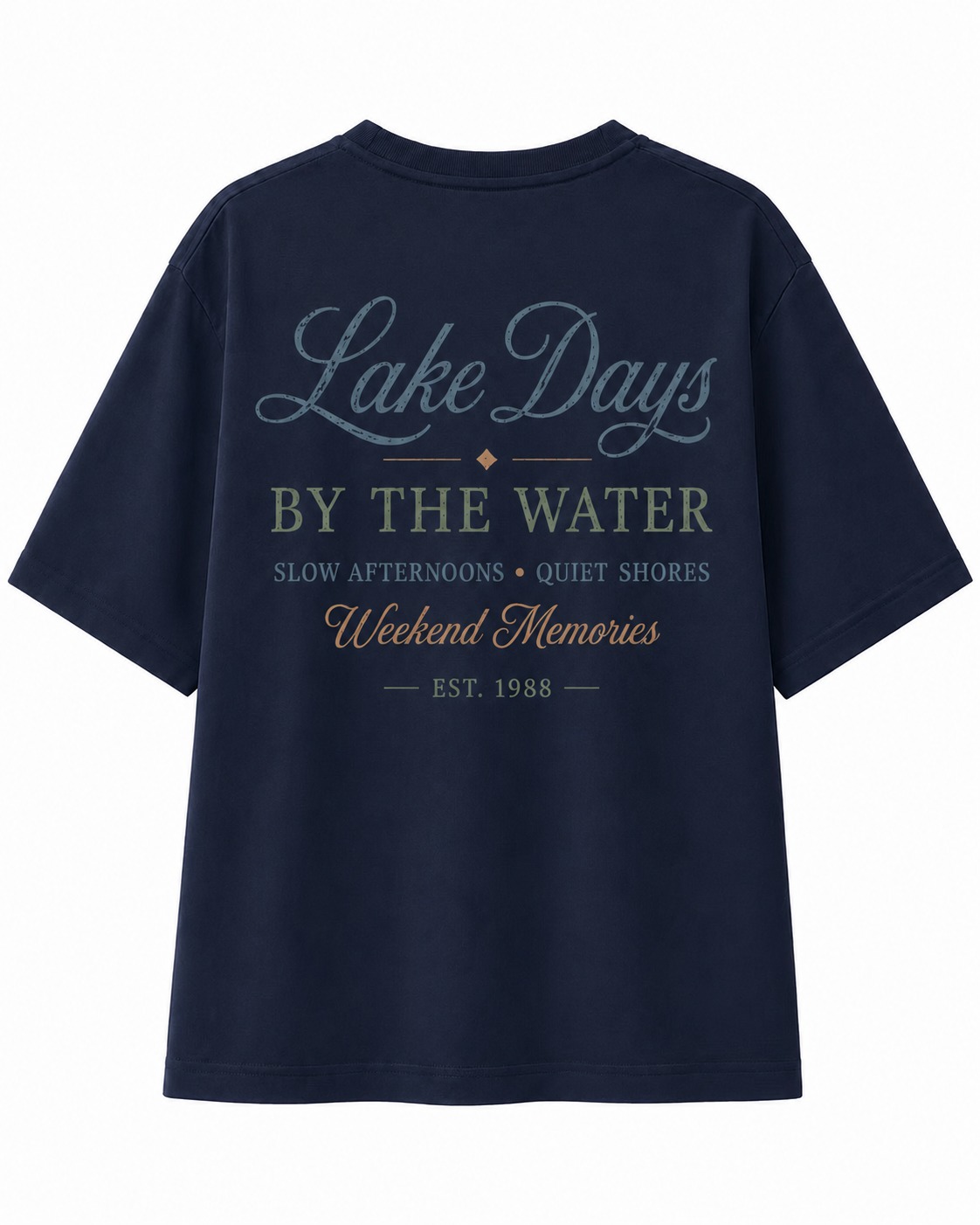 Lake Days By The Water V-Neck Tee