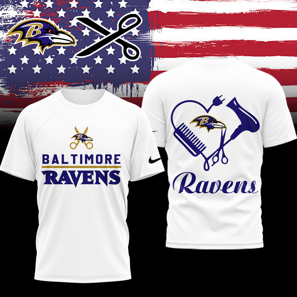 Baltimore Ravens | Premium NFL Hair Stylist 3D Shirt HI