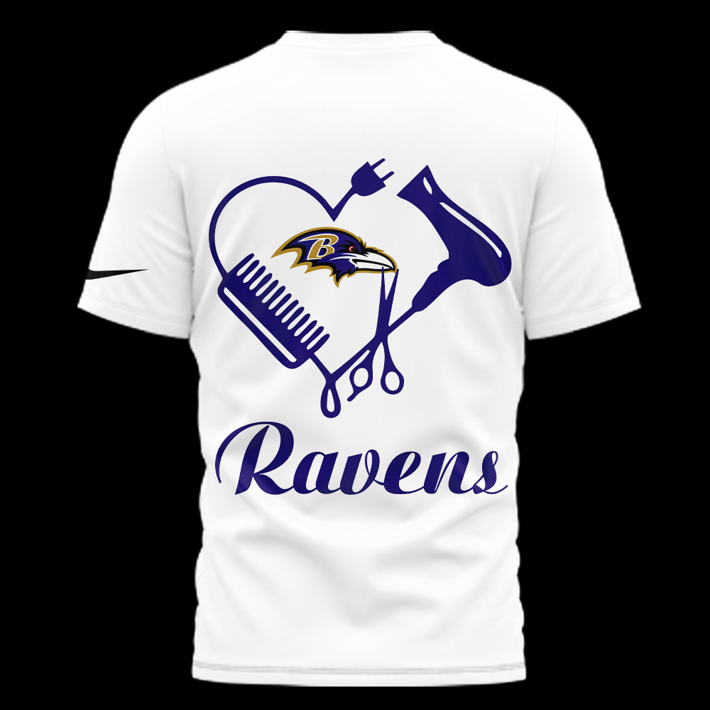 Baltimore Ravens | Premium NFL Hair Stylist 3D Shirt HI
