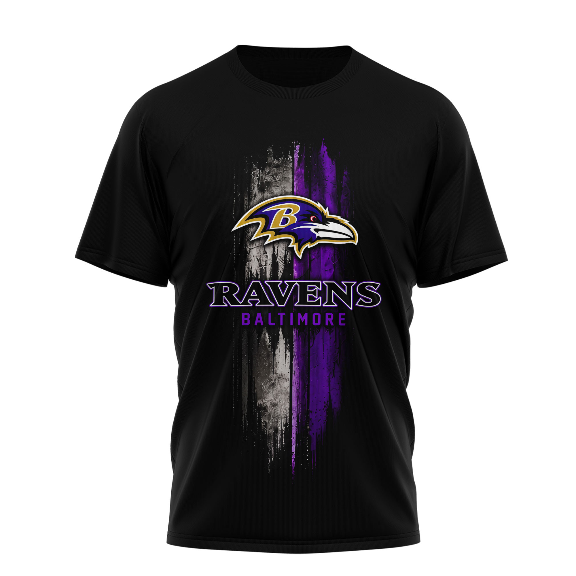 Baltimore Ravens | Premium NFL Police Tribute Team 3D Shirt NTH1