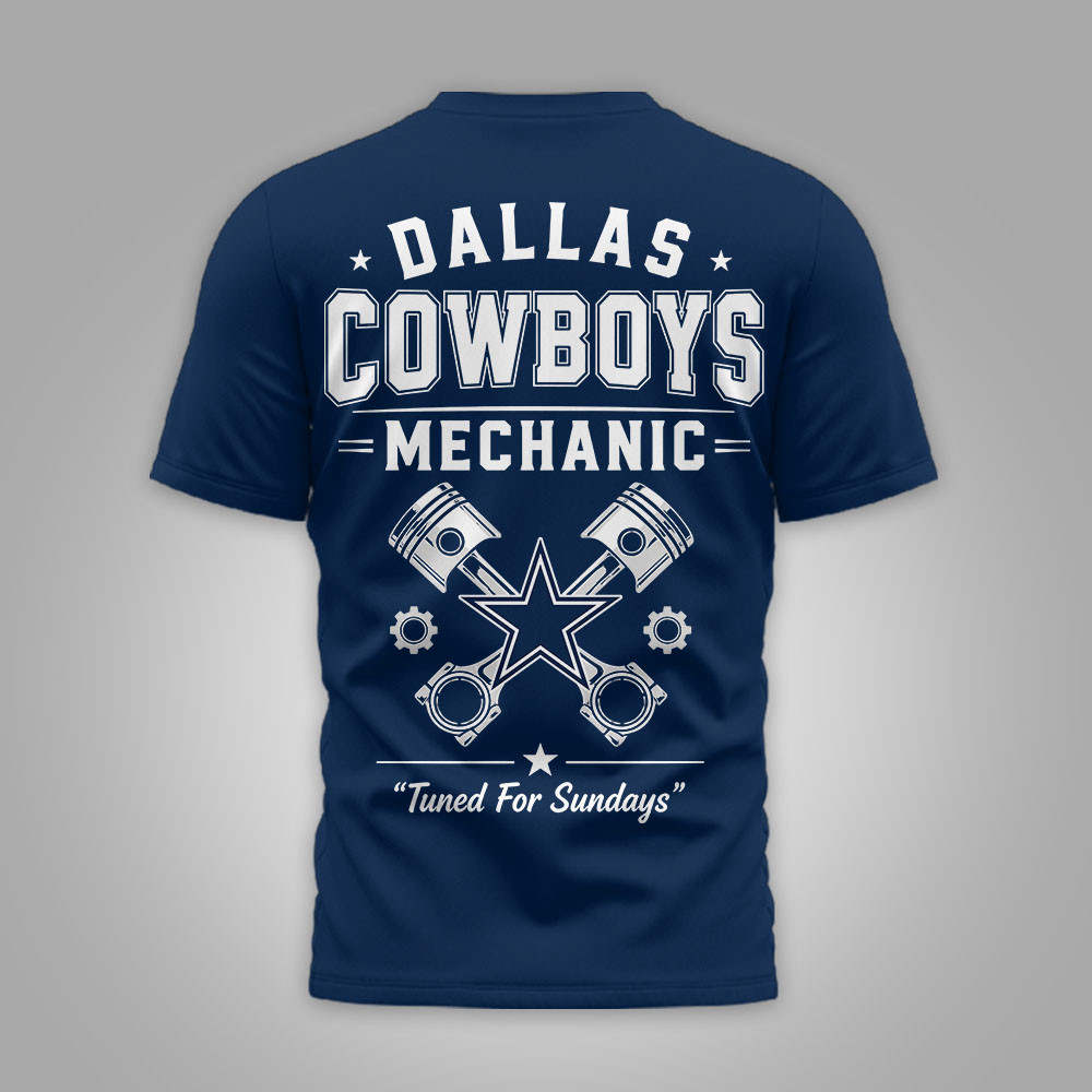 Dallas Cowboys | Premium NFL Built For The Grind 3D Shirt NTH1