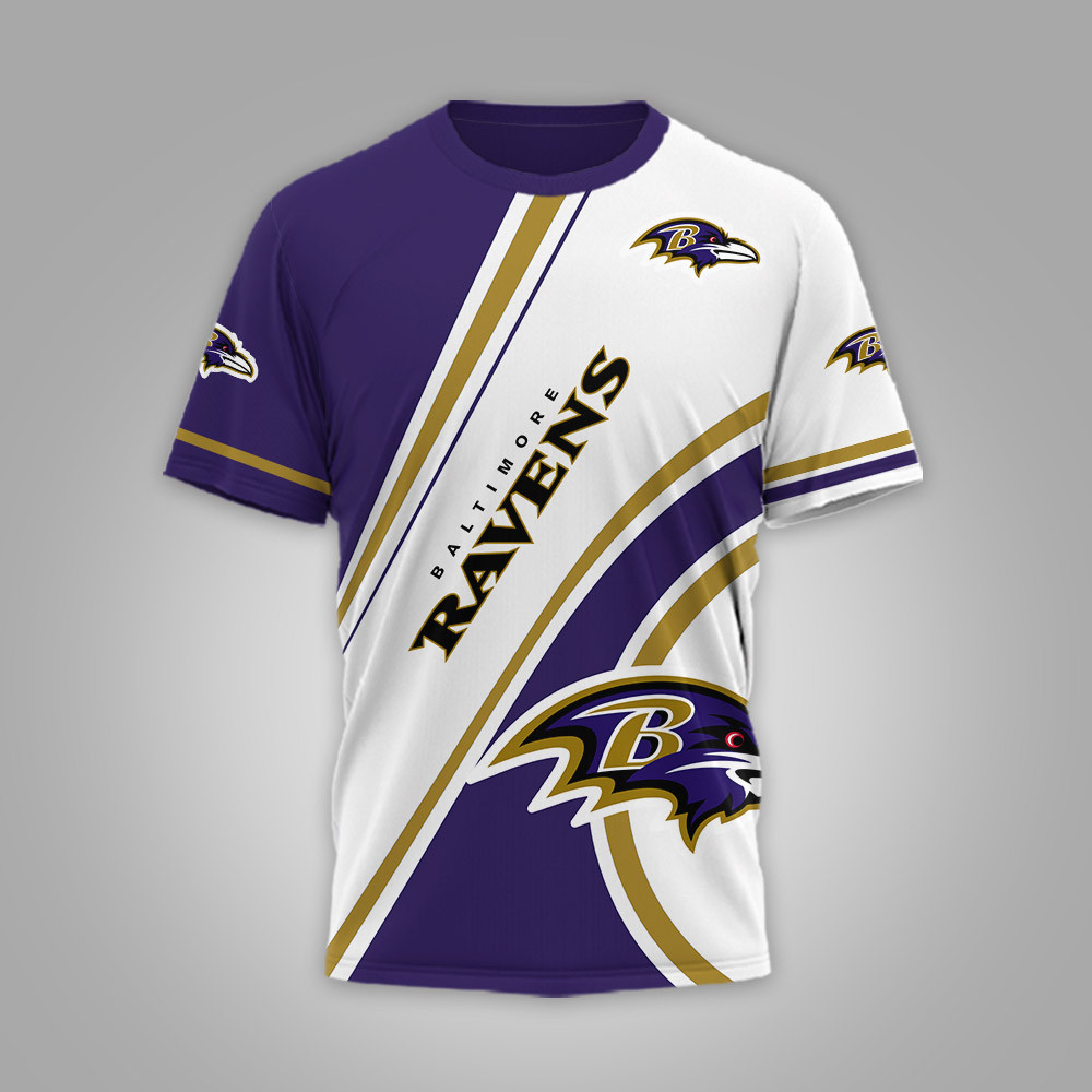 Baltimore Ravens | Premium NFL Team Wave Spirit 3D Shirt NTH1