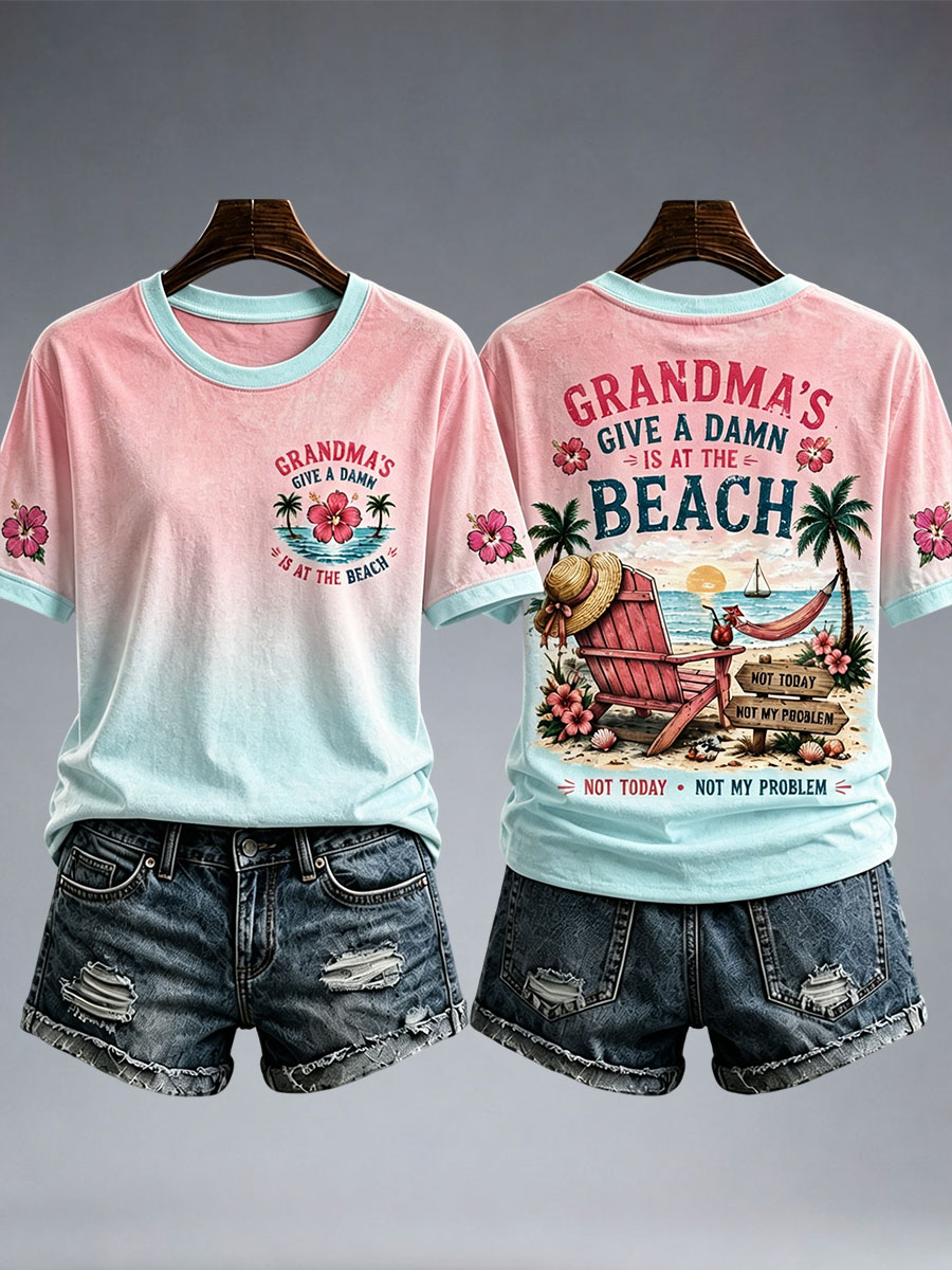 Women's My Grandma's Give A Damn T-Shirt