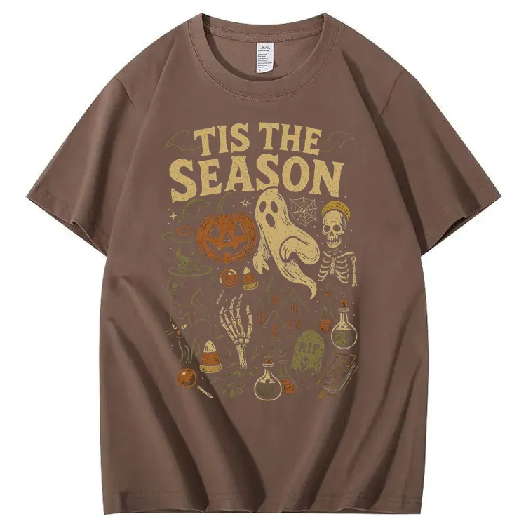 Tis The Season  Pattern100% Cotton T-Shirt