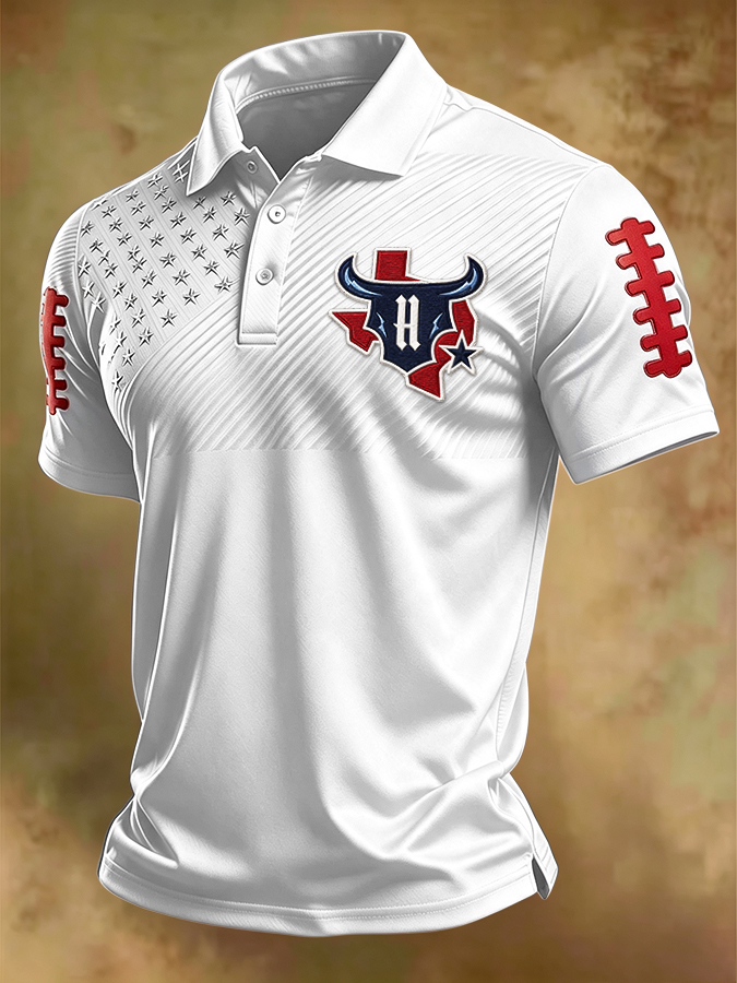 Men'S Rugby Polo Shirt