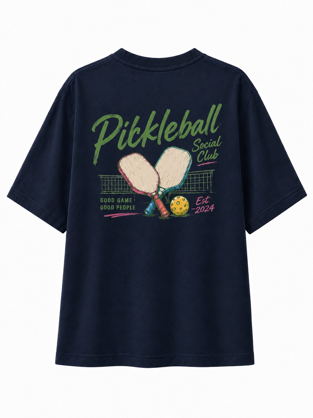 Pickleball Social Club V-Neck Tee
