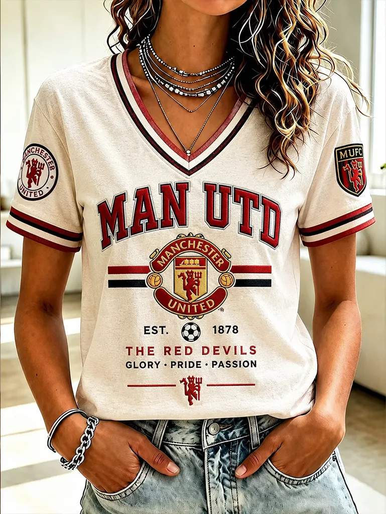 Women's   Vintage Red Tee