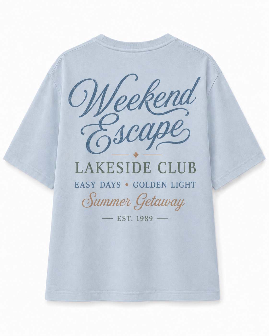 Weekend Escape Lake V-Neck Tee