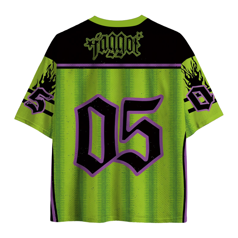 Faggot Stars Pride Mesh Jersey