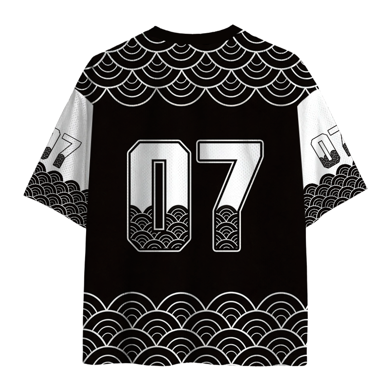 Mi Bomboclat Fish Meme Black Mesh Jersey