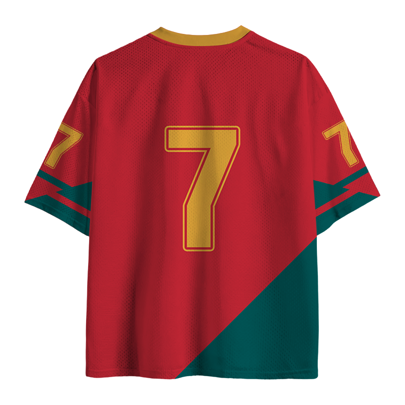 Im High Red Mesh Jersey