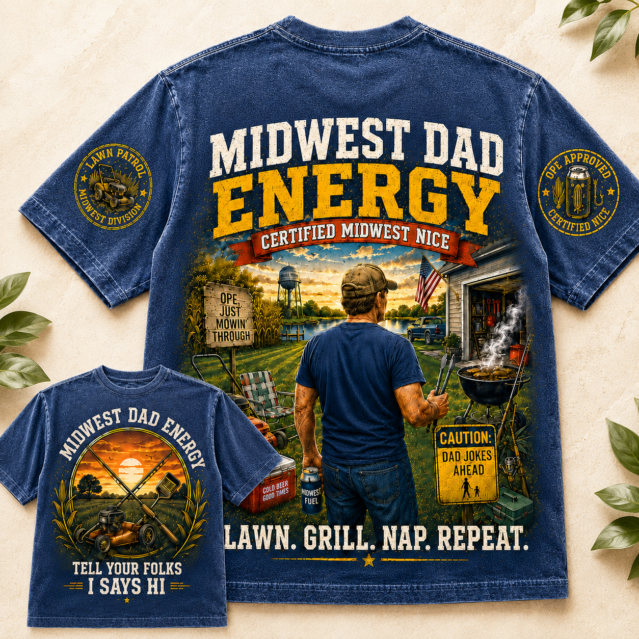 Midwest Dad Energy Tee