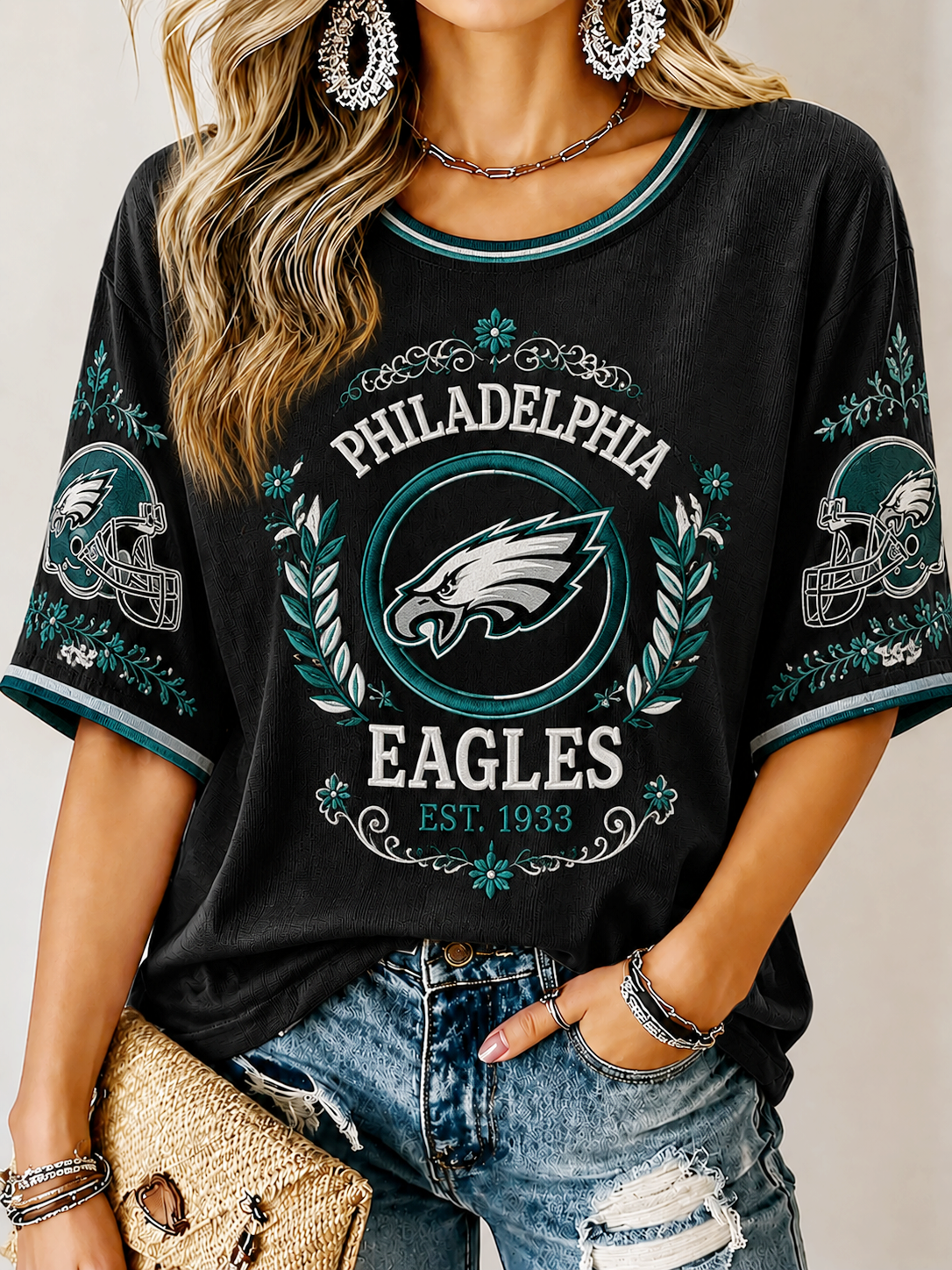 Women's Philadelphia Eagles Graphic T-Shirt