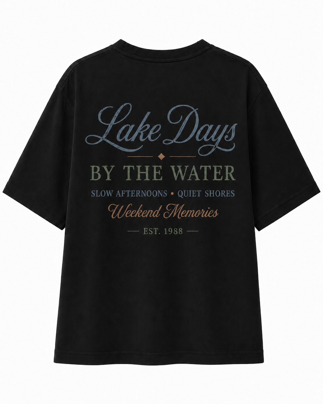 Lake Days By The Water V-Neck Tee