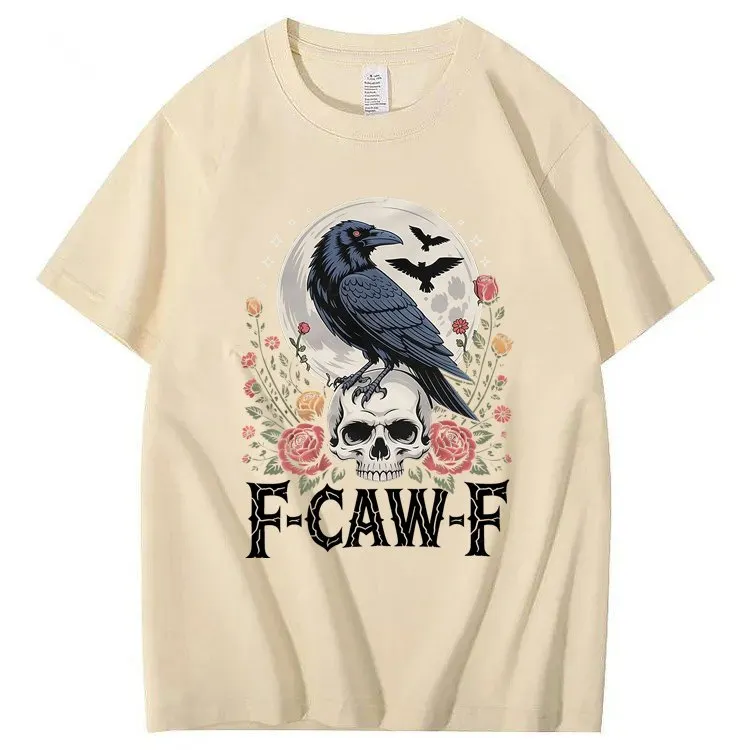 F-Caw-F Crow 100% Cotton T-Shirt
