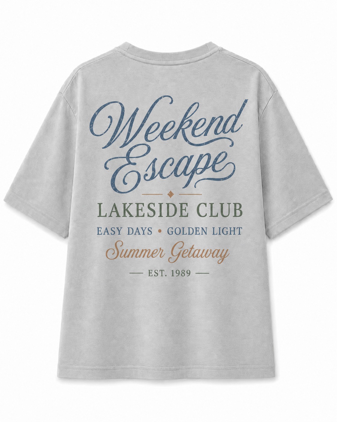 Weekend Escape Lake V-Neck Tee