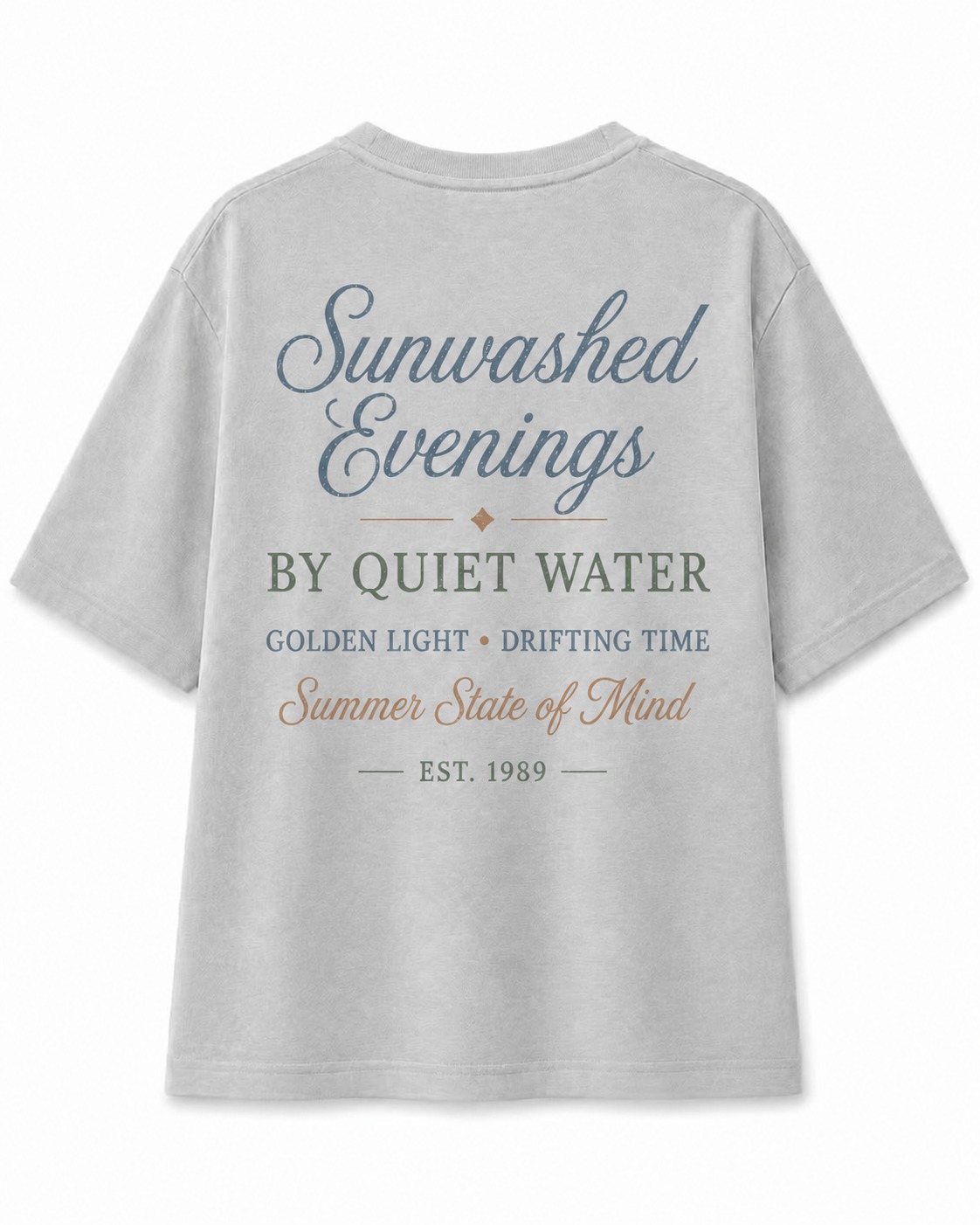 Sunwashed Evenings V-Neck Tee