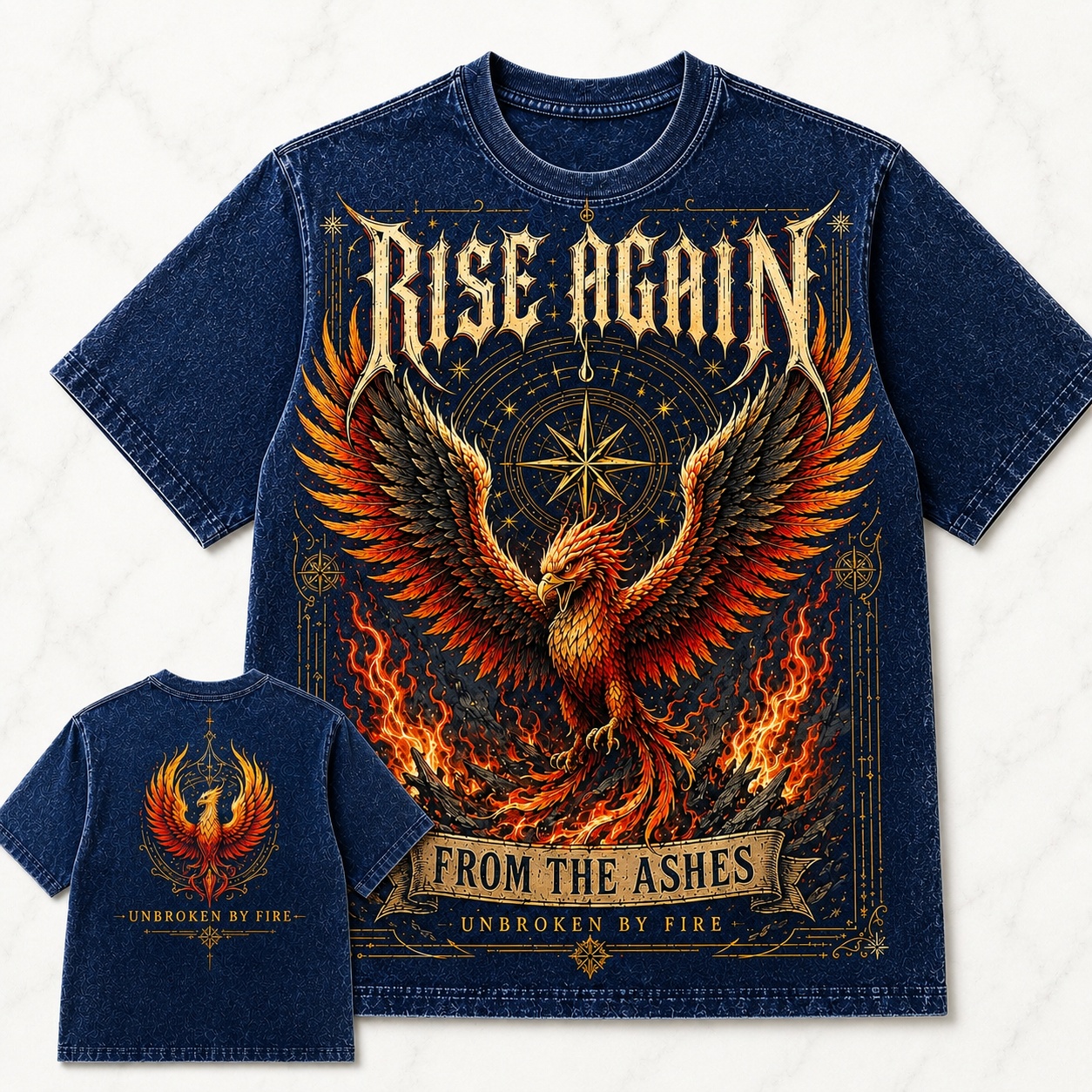 Rise Again Phoenix Rebirth Tee