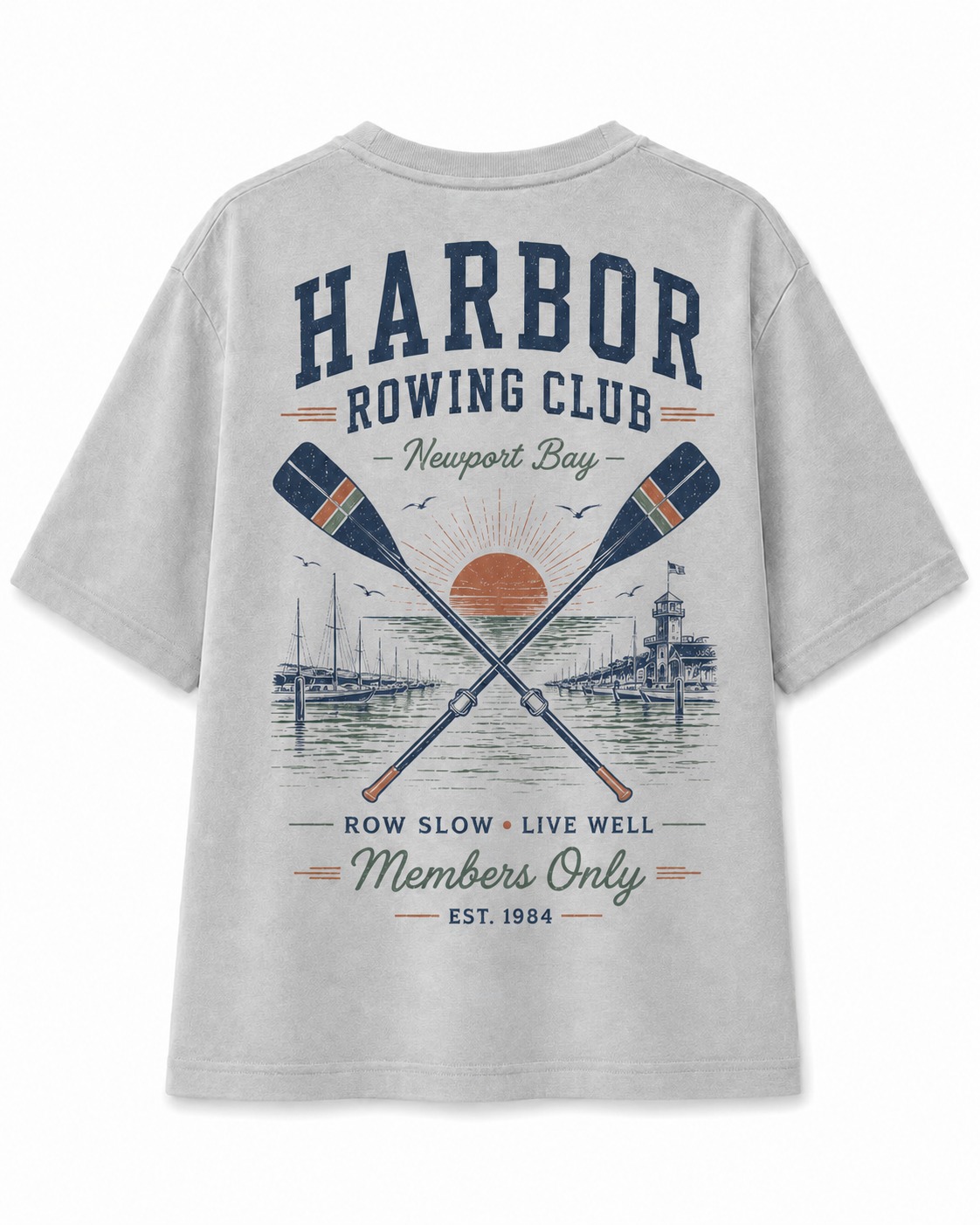 Harbor Rowing Club V-Neck Tee