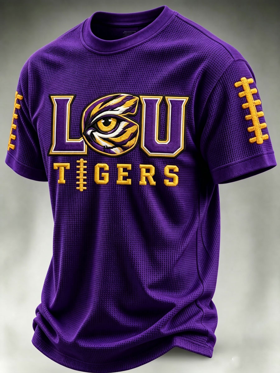 Men's Football Fan Waffle T-Shirt