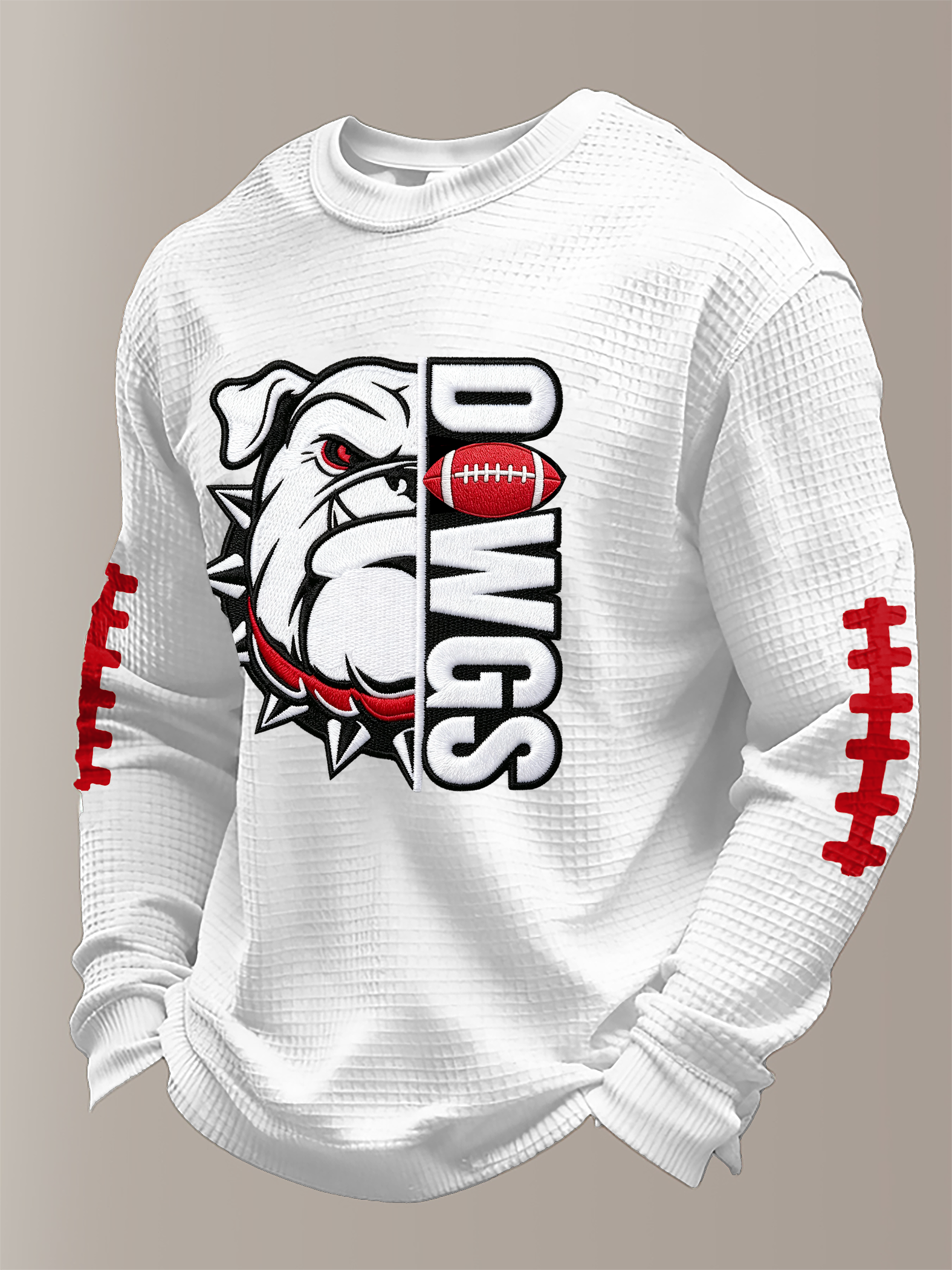 Men'S Rugby Printed Waffle T-Shirt