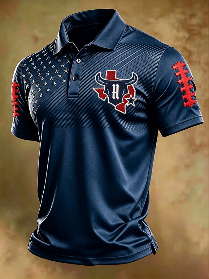 Men'S Rugby Polo Shirt