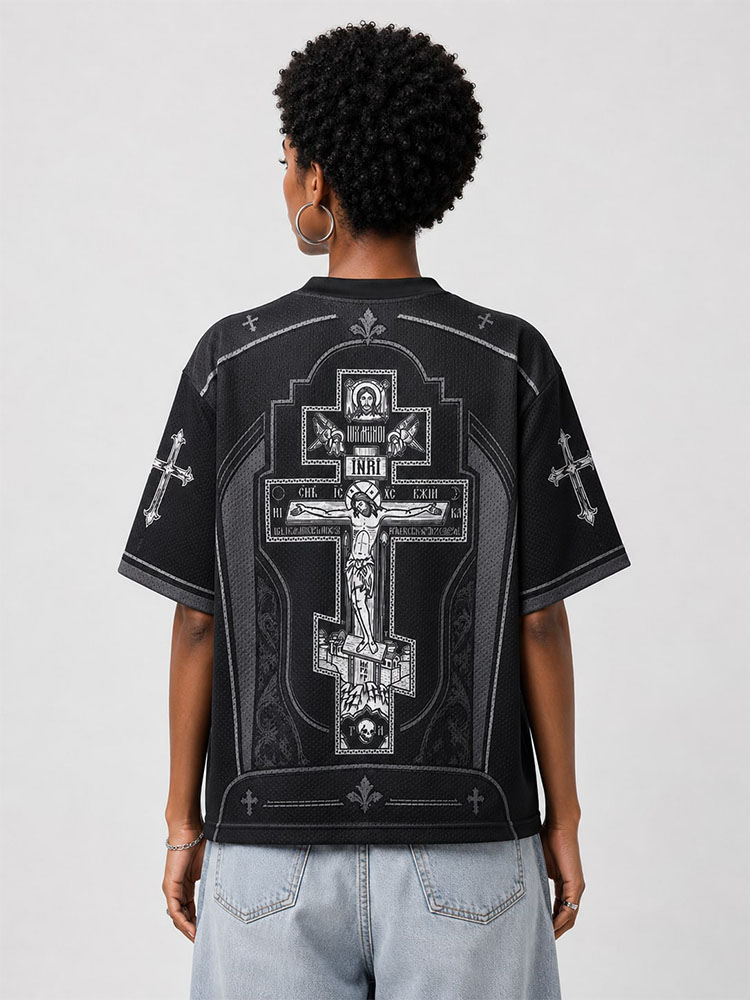 Ornate Relic Graphic Mesh Jersey